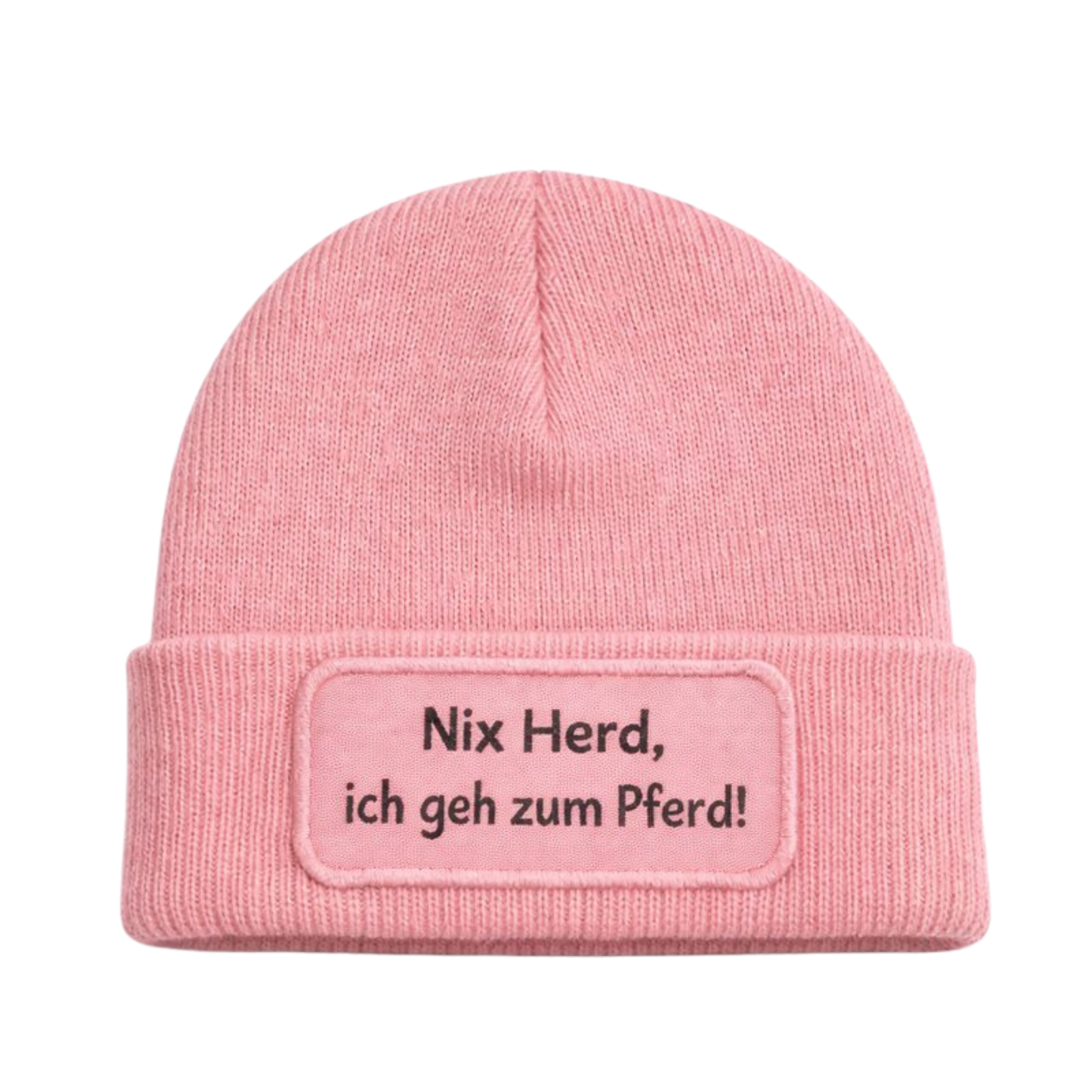 Mütze “Nix Herd, ich geh zum Pferd”