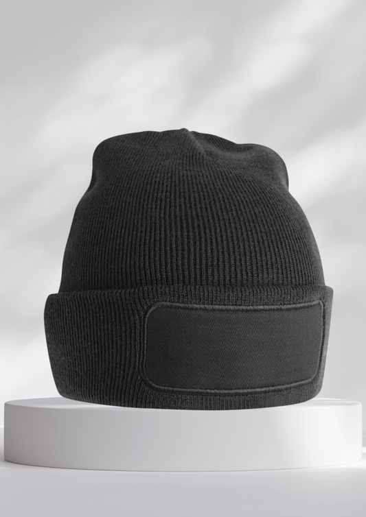 Mütze weich gross schwarz