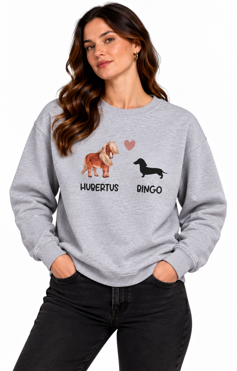 Sweatshirt "Motive + Namen"