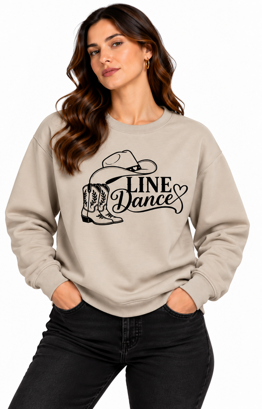 Sweatshirt "Line Dance"