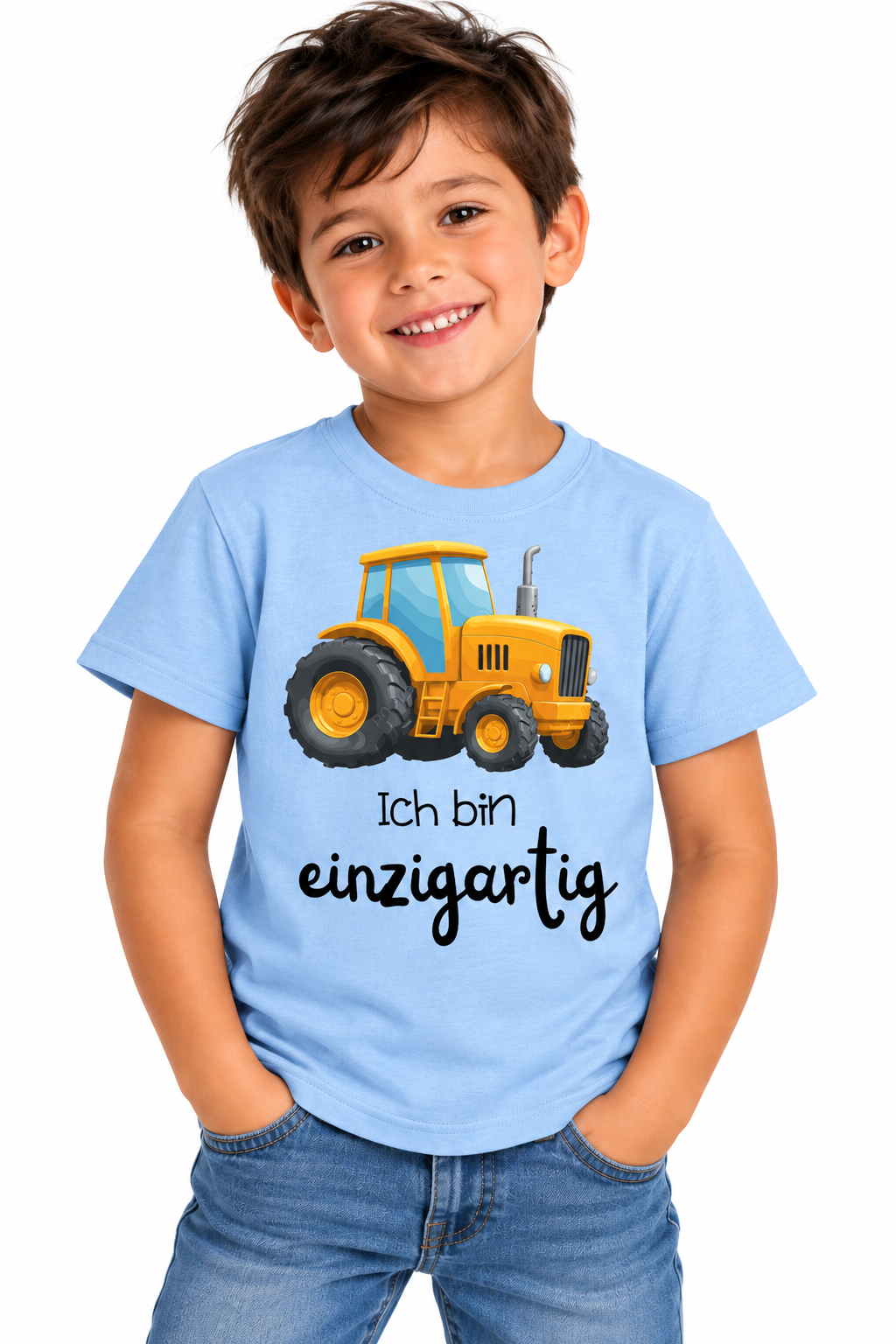 T-Shirt "Motiv mit Spruch"