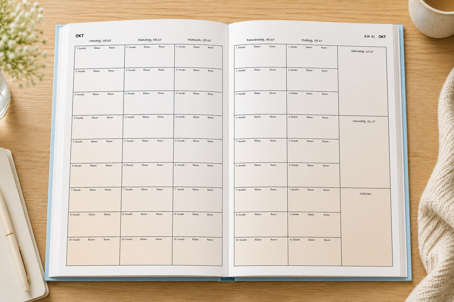 Glückskalender für LehrerInnen 2026/27
