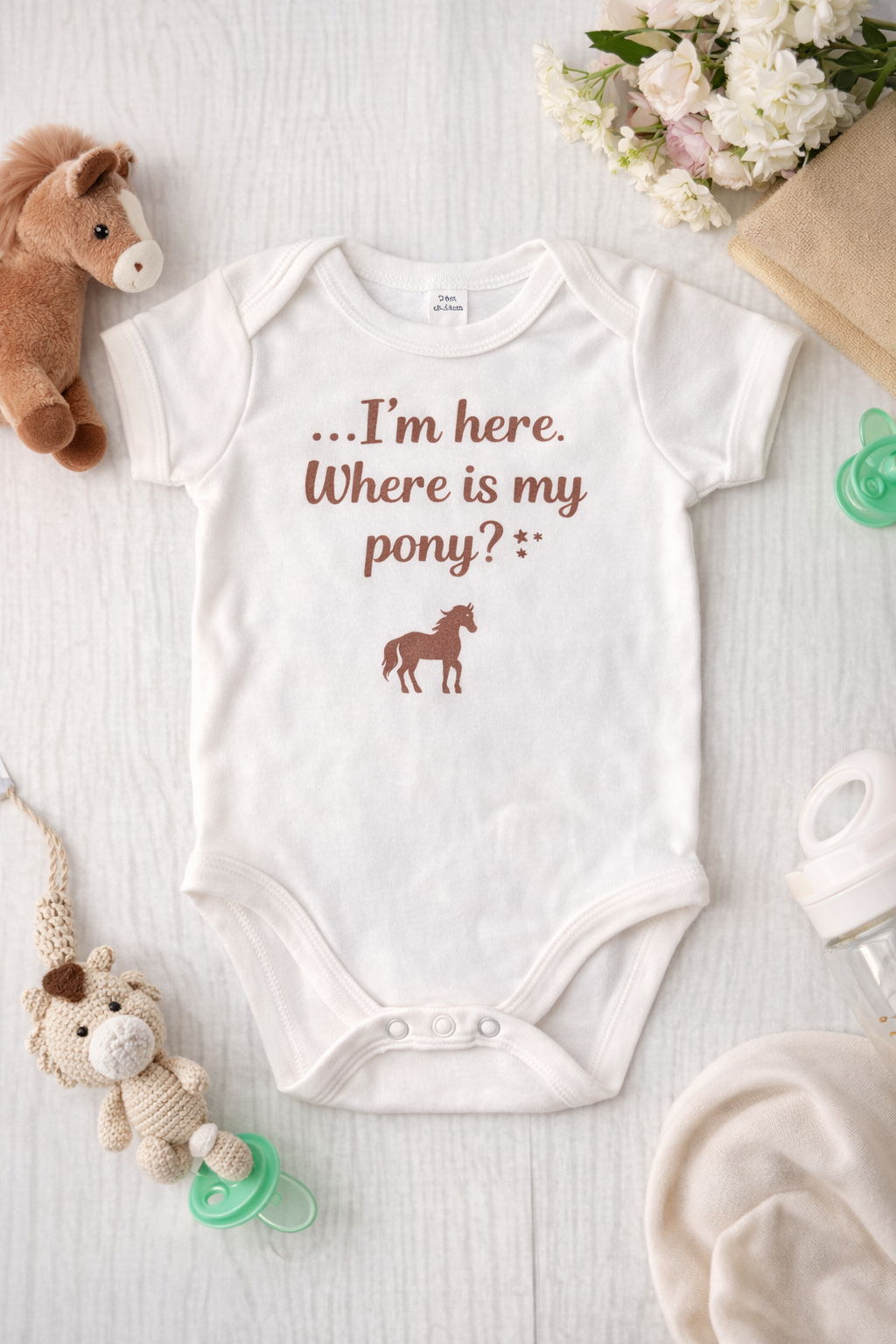 Body - I'm here, where is my pony?