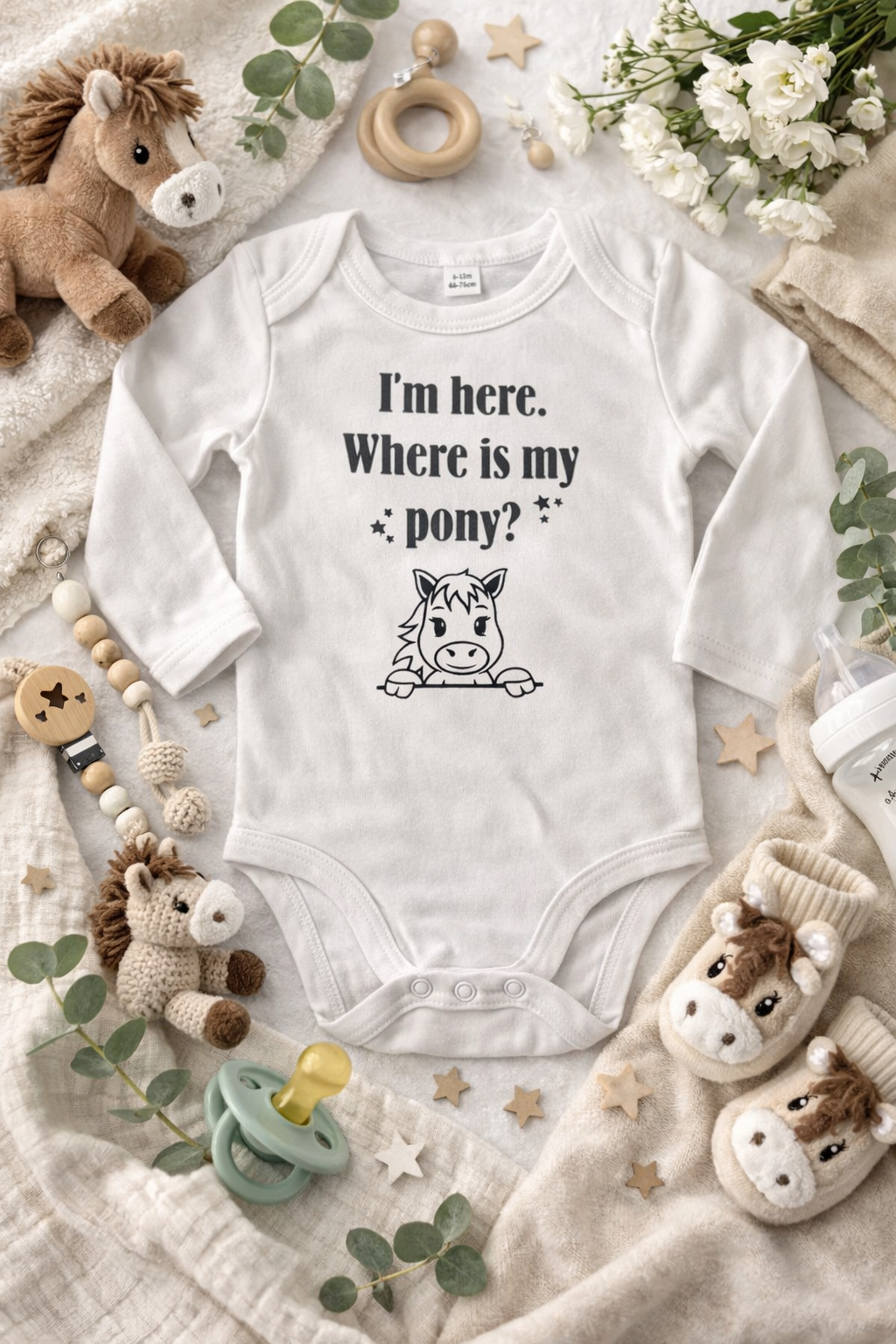 Body - I'm here, where is my pony?