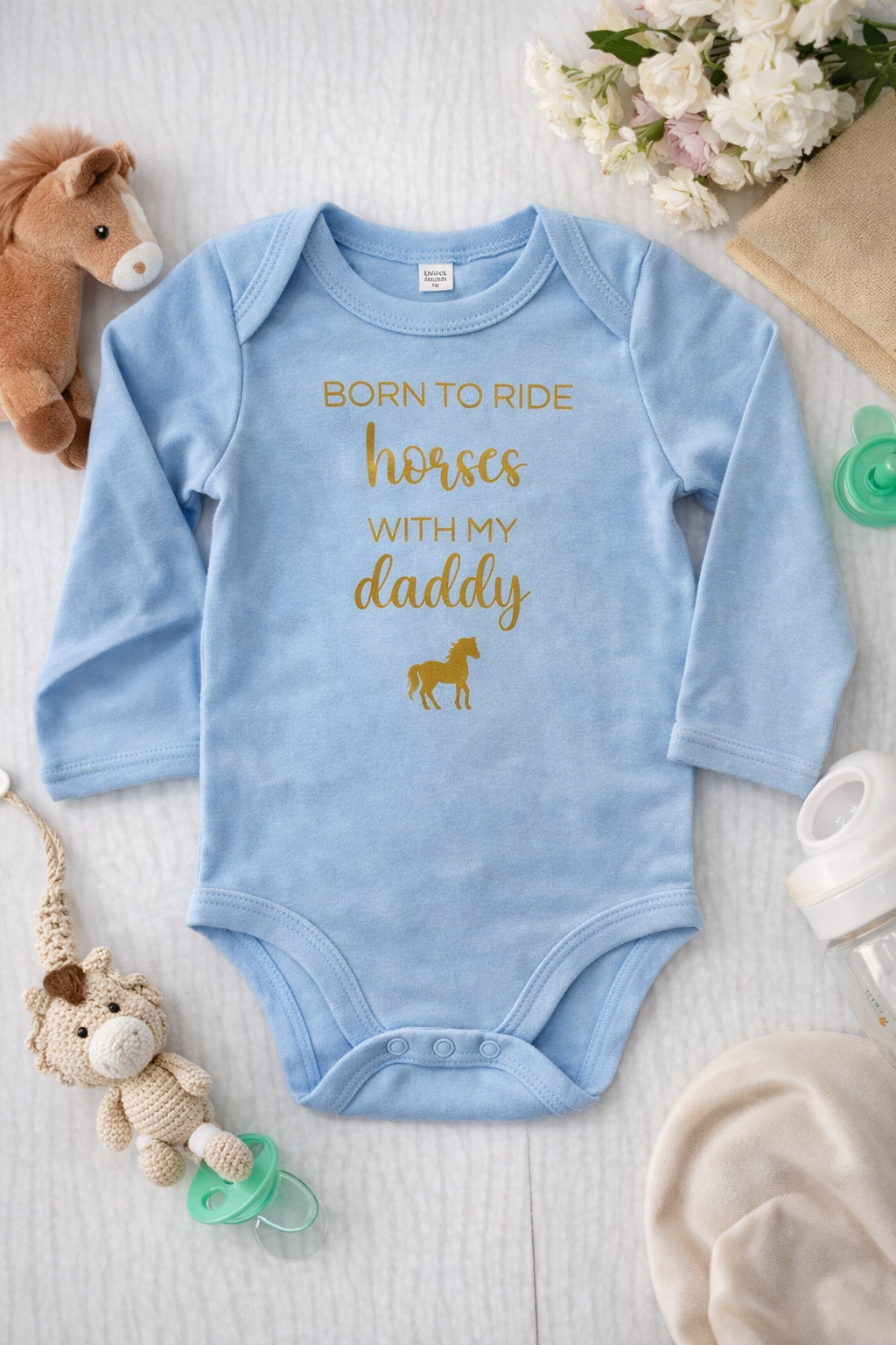 Body - BORN TO RIDE HORSES WITH MY DADDY