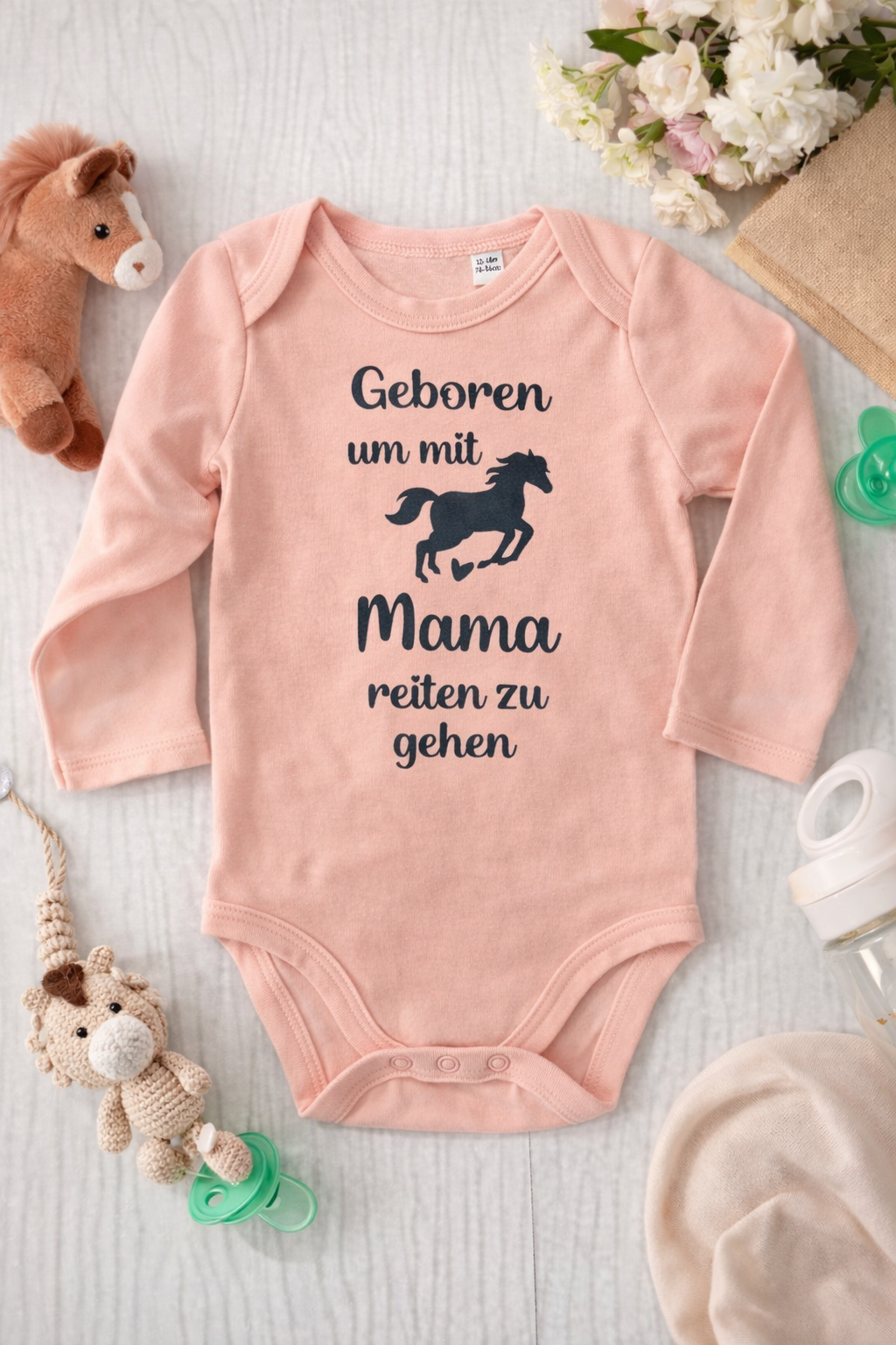 Body Geboren um mit Mama reiten zu gehen