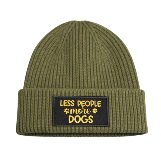 Mütze “Less People more Dogs”