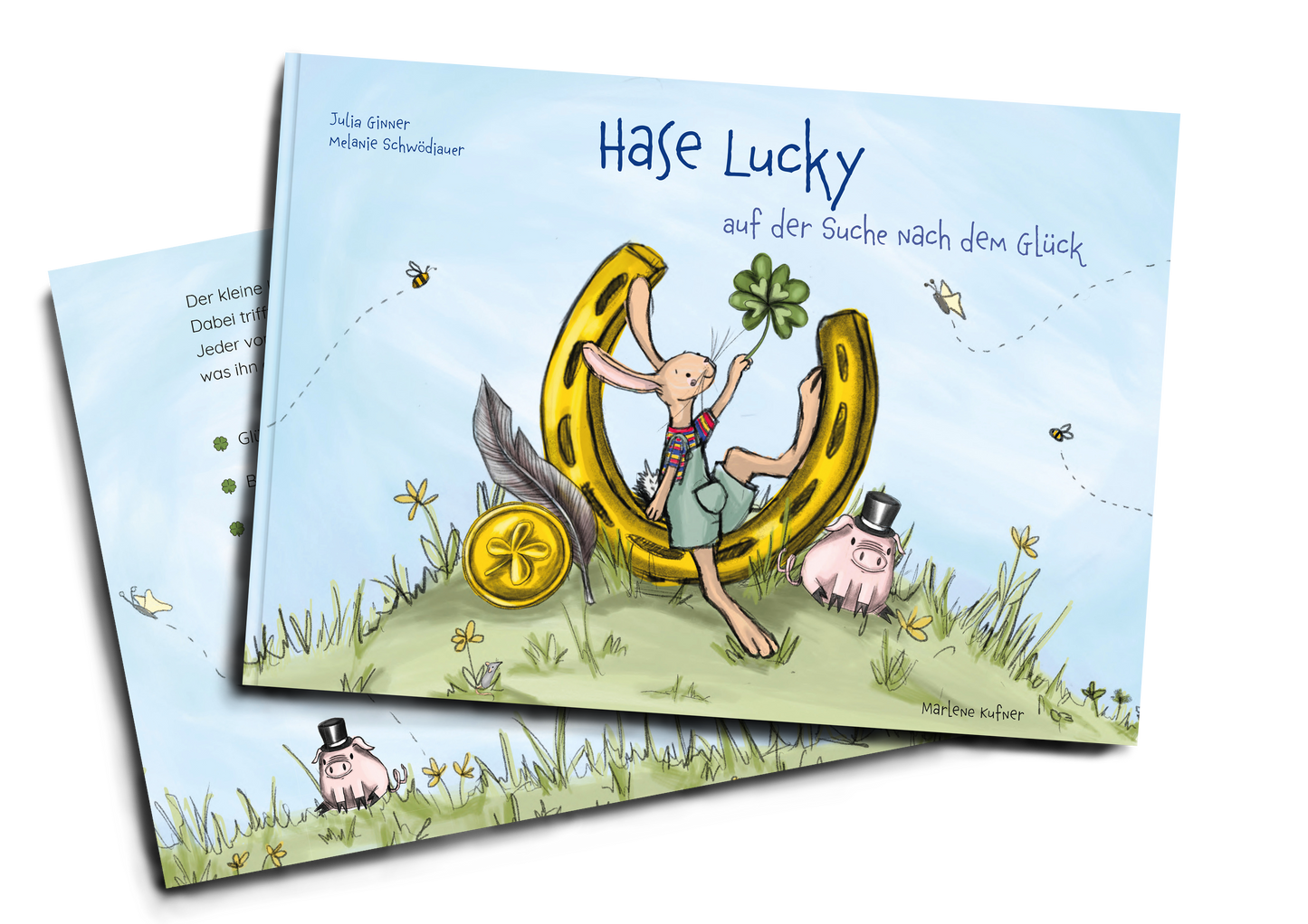 Hase Lucky auf der Suche nach dem Glück